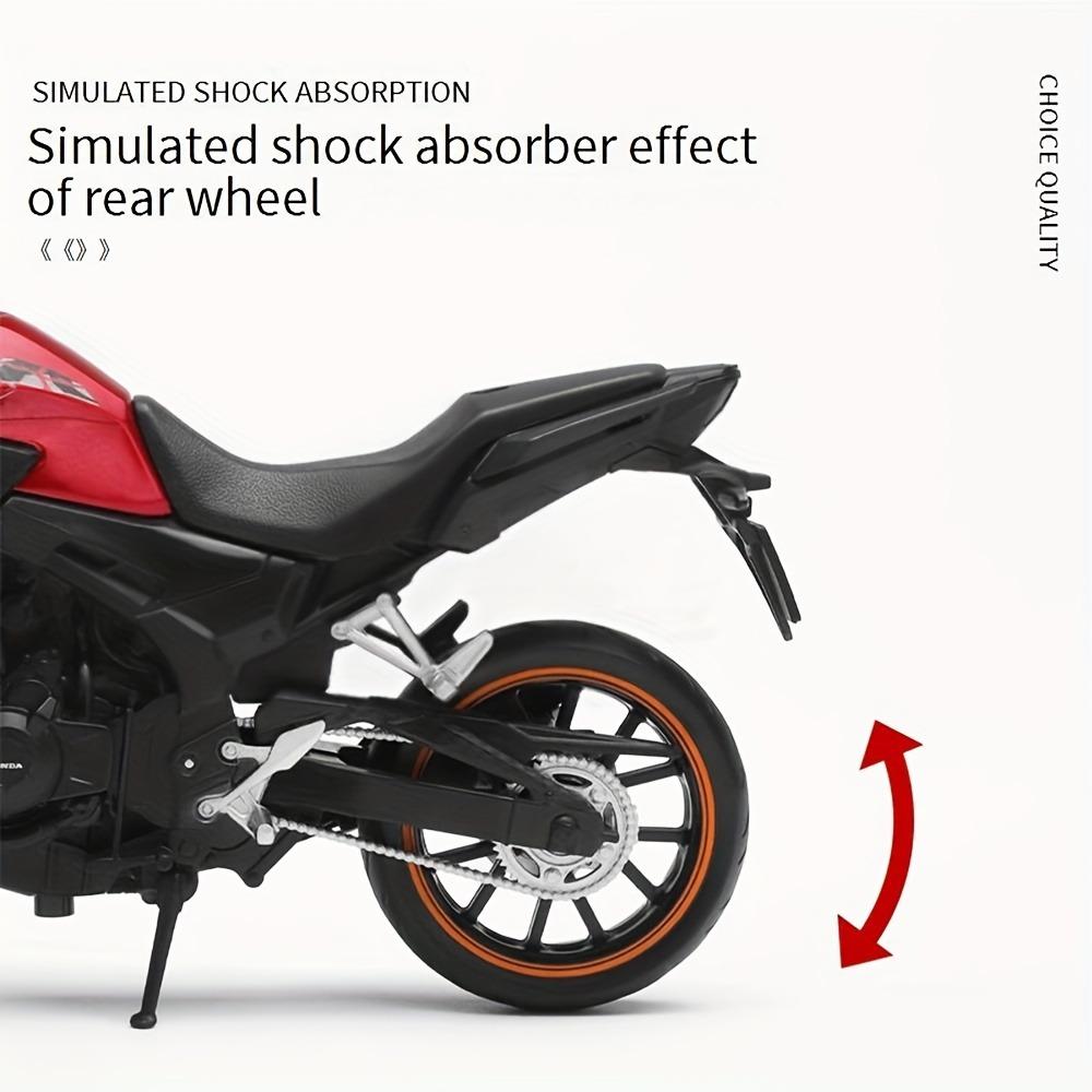 Simulation 1/12 Alloy for HONDA CB400X Motorcycle Model Youngster's Toy Car Ornament Pull-Back Car Model Boy Toy Birthday Gift