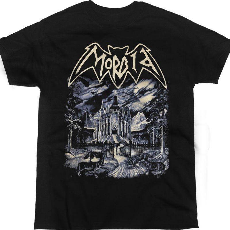Morbid December Moon Black T-Shirt S разноцветный