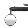 360 Degree Rotation Bike Handlebars Mirror With Gibbous Lens Wide Compatibility For Road Mountain Electric Bicycles