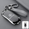 Leather Car Remote Key Case Interior Accessories For Mercedes Benz C S Class W206 W223 S350 C200 C260 C300 S350 S400 S450 S500