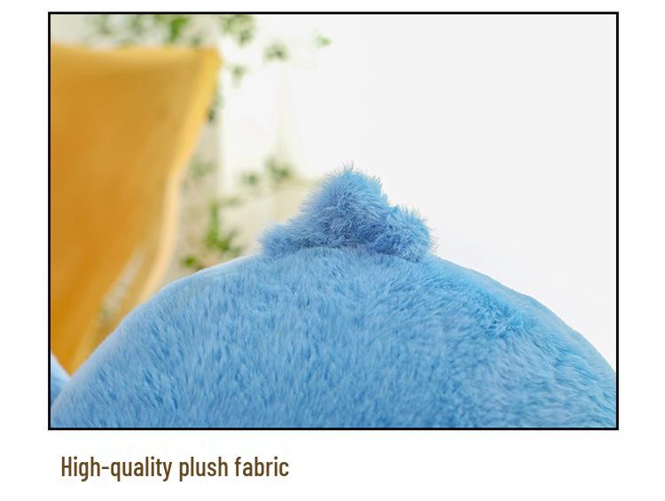 Large Blue Stitch Plush Doll - Cute Interstellar Couple Figure, Birthday Gift for Baby