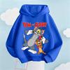 2026 New Autumn Boys Girls Hoodies Cartoon Print Children's Tom Jerry  Autumn Winter Long Sleeve Sweatshirt Cute Girls Hoodies