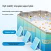 Aokdu Großer faltbarer aufblasbarer Familienpool
