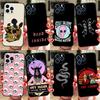 Pastel Goth Occult Gothic Skull Aesthetic Phone Case On For iPhone 13 12 11 Pro Max Mini SE2 XS XR X 7 8 Plus Cover Soft Cases