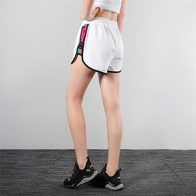 Puma Side Pattern Sports Casual Shorts Women Shorts White 579583-02