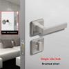 Invisible Door Lock Bedroom Single Side Secret Lock Chamber Door With Key Hidden Door Handle Background Wall Hidden Door Lock