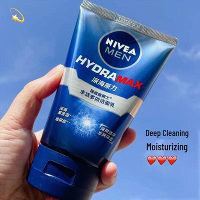 Nivea Men's Aqua Multi-Effect Facial Cleanser
