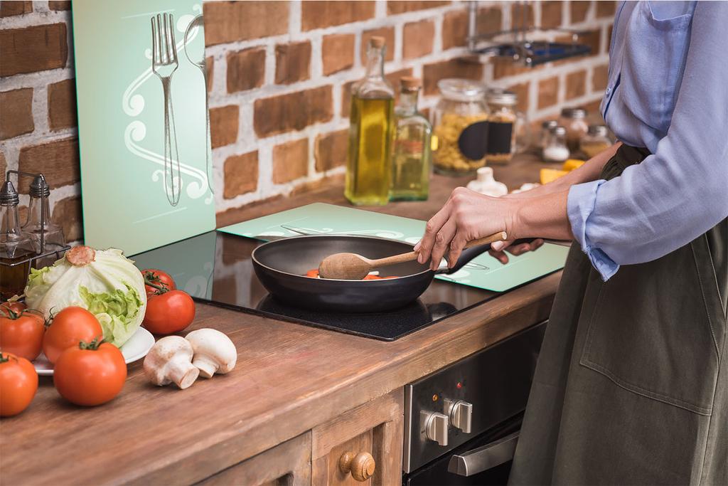 Tagliere in Vetro 2X 30X52 Cucina
