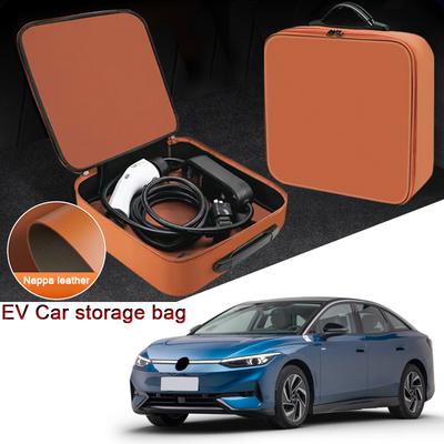 EV Car Charging Cable Storage Box For Volkswagen E-up ID.2 ID.3 ID.4 ID.5 ID.7 ID.Buzz Electric Vehicle Charger Cables Carry Bag