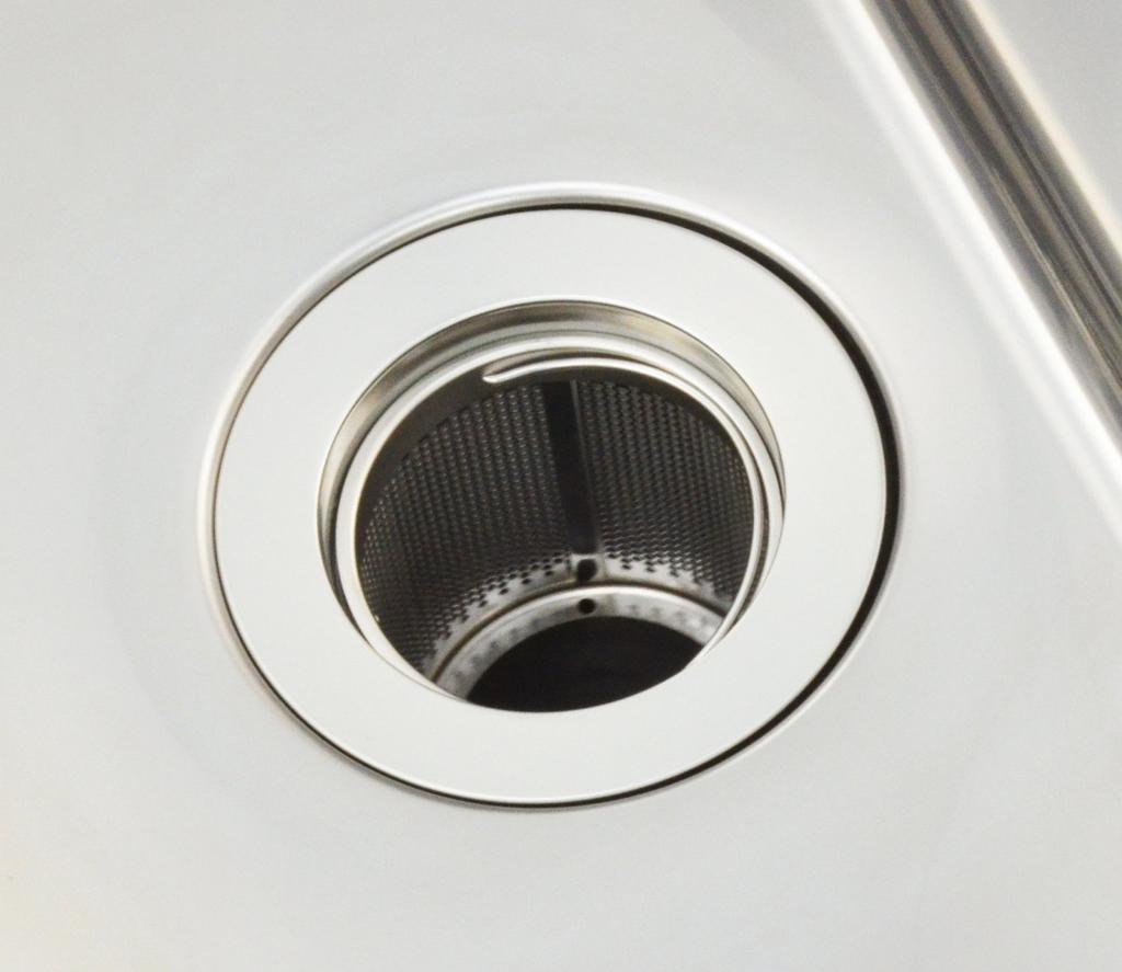 Gaona Deodorizing Garbage Disposal Stainless Steel Rental Mini Kitchen 3 Pieces [Bulk Purchase] 7.8cm GA-PB057