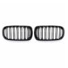 Glossy Black Car Grille Grill 2 Slat Front Kidney For BMW F15 F16 X5 X6 F85 F86 X5M X6M 2014-2018 Replacement Front Kidney Grill