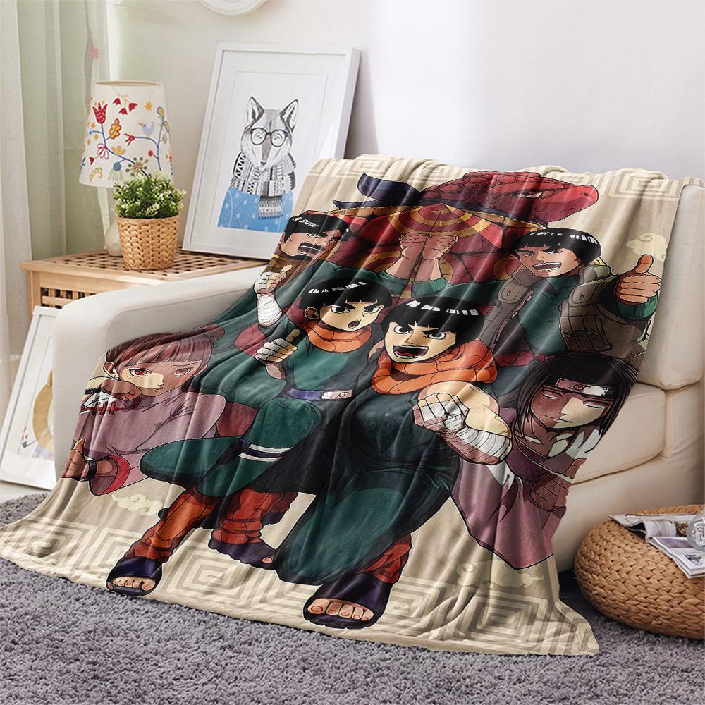 1PC Naruto Patterned Flannel Blanket Suitable For All Seasons For Home Decor Warmth And Comfort Gifts Holiday Present