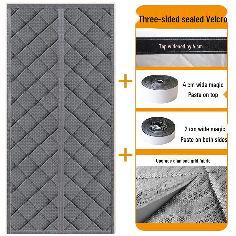 

Магнитная Теплоизолированная Зимняя Дверная Штора