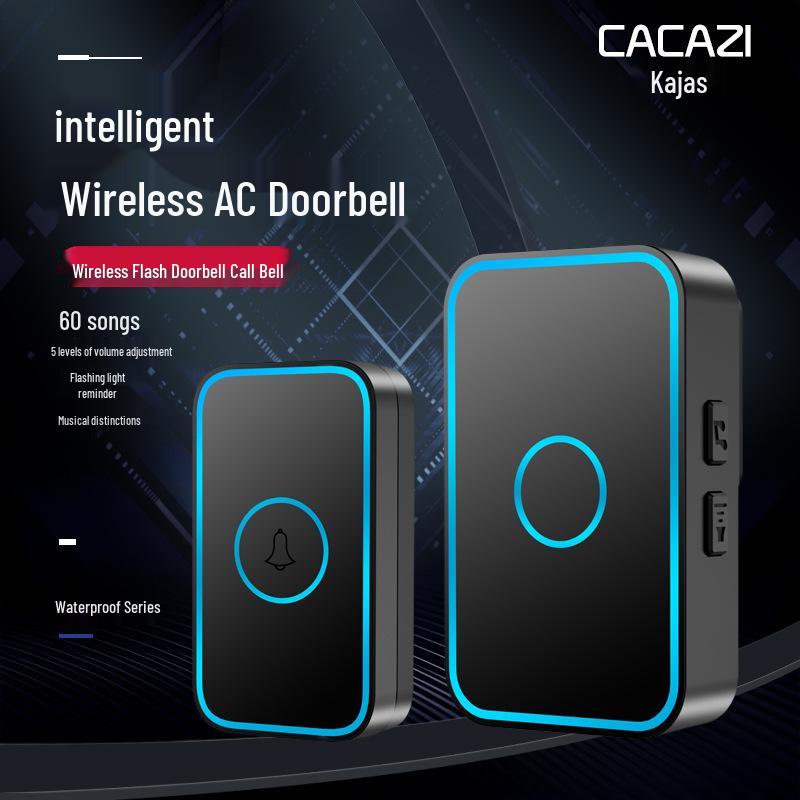 Smart Long-Distance Wireless Doorbell with Remote Control for Home Use