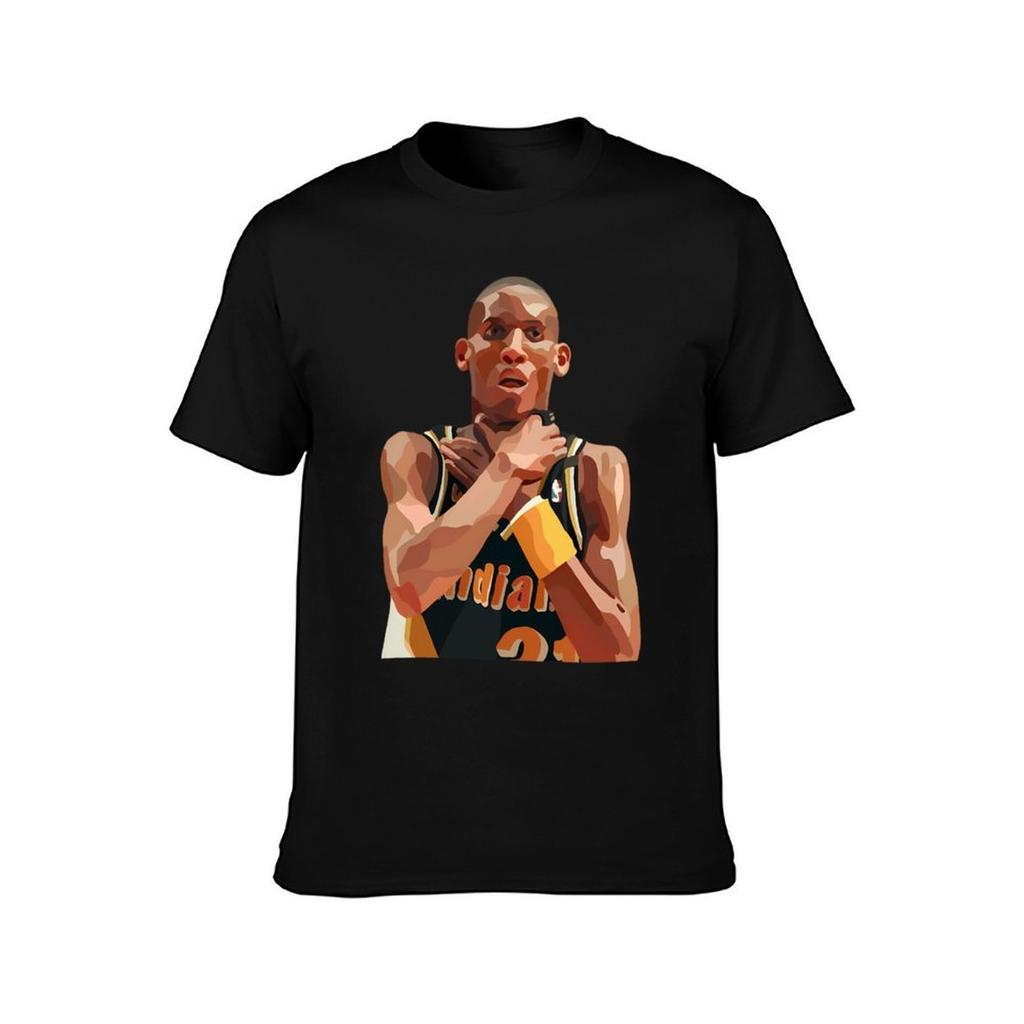 Reggie Miller T-Shirt Luxury man oversizeds topping mens graphic t-shirts pack