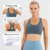 Women's Double-Sided Nude Feel Crisscross Back Yoga Sports Bra