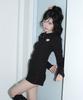 Chelikwili Soft Waffle Mini Shorts - Black