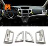 For Honda CRV CR-V Car Gear Shift Knob Lever Shifting Frame Panel Sticker Cover Accessories Trim ABS 2012 2013 2014 2015 2016