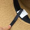 Summer Hat Women Wide Brim Straw Panama Foldable Hat Beach Sun Protection Hat