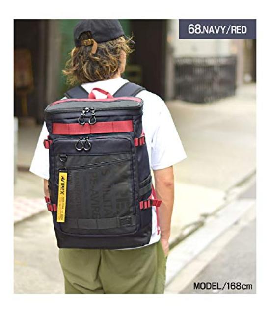 Large Box Type Box A4 For Commuting to Work or Water Repellent [Avirex] Backpack, Capacity, Rucksack, Waterproof, Type, Men's Backpack, Women's, 30L,