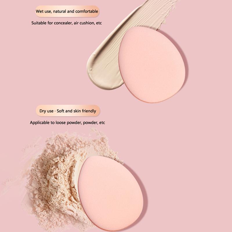 10Pcs/Box Mini Finger Puff Foundation Small Air Cushion Sponge Pad Face Concealer Foundation Cosmetic Applicator Makeup Tools