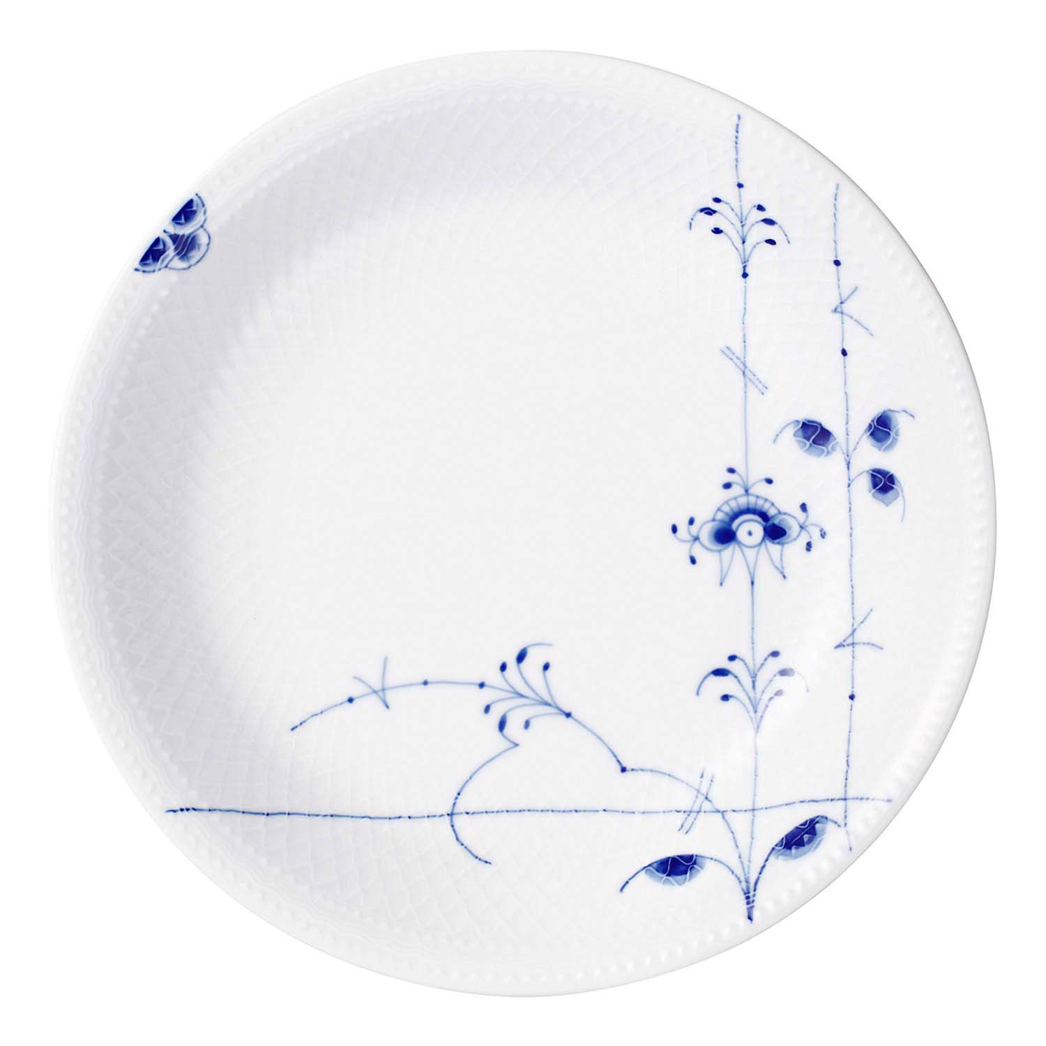 

Imported Royal Copenhagen Blue Palmette Deep Plate Dish 23cm Wedding Gift Present 1016960 [Regular Product]