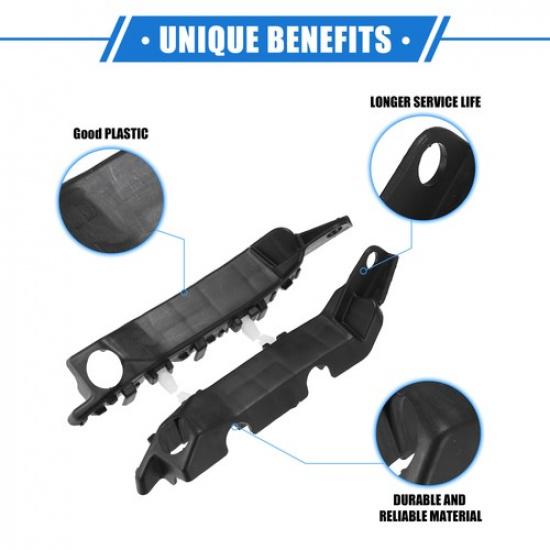 Bumper Brackets Support Fender Cover TWO  for Hyundai Elantra 2011-2013