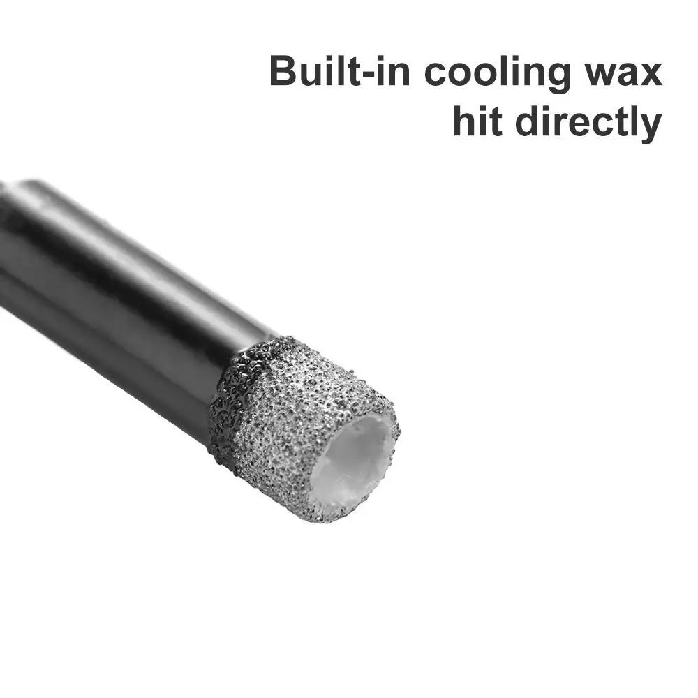 6-16Mm Hexagonal Shank Brazed Dry Ceramic Tile Drill Bit Marble Granite Vitrified Tile Hole Opener Diamond Drill Bit Hole Saw