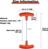Pocket Wire Saw, Orange, High-Quality Multi-Functional Mini Wire Saw, for Wood, Plastic, Outdoor Camping Emergency Survival