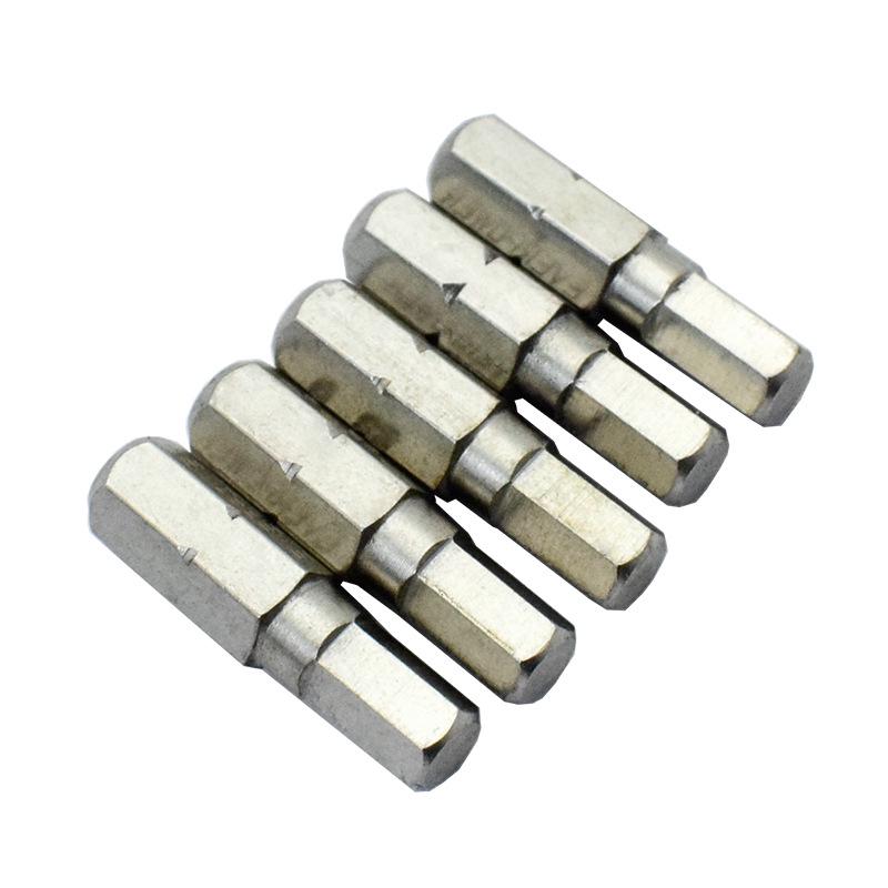 Aoweiboer C-Series 6.3mm Hex Socket Driver Bits, 25mm (Set of 5)