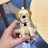 Handmade Labrador Keychain Pendant Dog Bag Leather Charm Cute Key Holder Gift