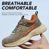 Anti-puncture Work Shoe For Man  Breathable Safety Work Sneakers With Iron Toe Indestructible Shoes Breathable Work Boots