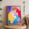 Disney Sleeping Beauty Paint By Number Kit Drawing Canvas DIY Picture Home Decor Art Wall Painting Romantic Princess Gift Idea Craft