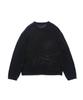 CARGOBROS FOR WOMAN Loose Punching Summer Knit (Black)