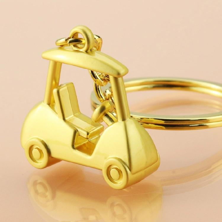 Realistic 3D Golf Cart Keychain Keyring Holder for Sports Fans Trendsetters Men and Women Adding Personality To Your Key
