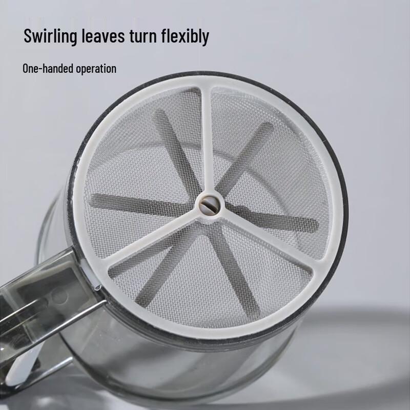 QUANGE Handheld Semi-Automatic Flour Sifter