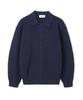 Indust Washable Hacci Collar Cardigan_Ivory