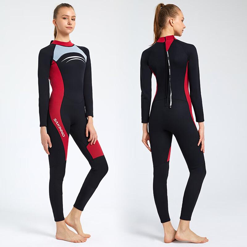 SAKINNO 3MM Thermal Long-Sleeve Wetsuit L