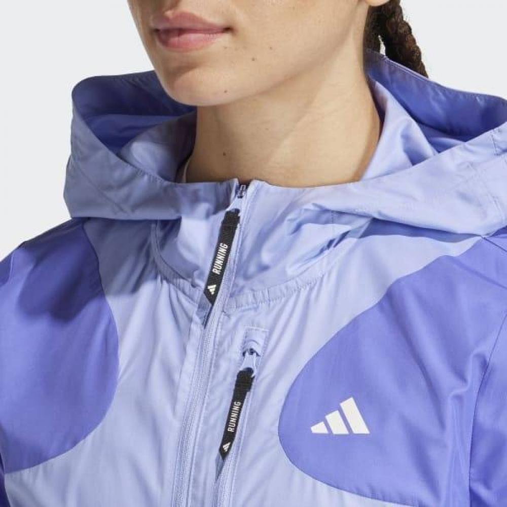 AdidAS Women S runbASe WindlAdy JAcket  A Running JAcket SuitAble For Windy weAther With Eco Friendly mAteriAlS