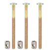 10 Pcs M6 Carbon Steel Furniture Bolts With Barrel Nuts Dowel Nut Connector Fastener