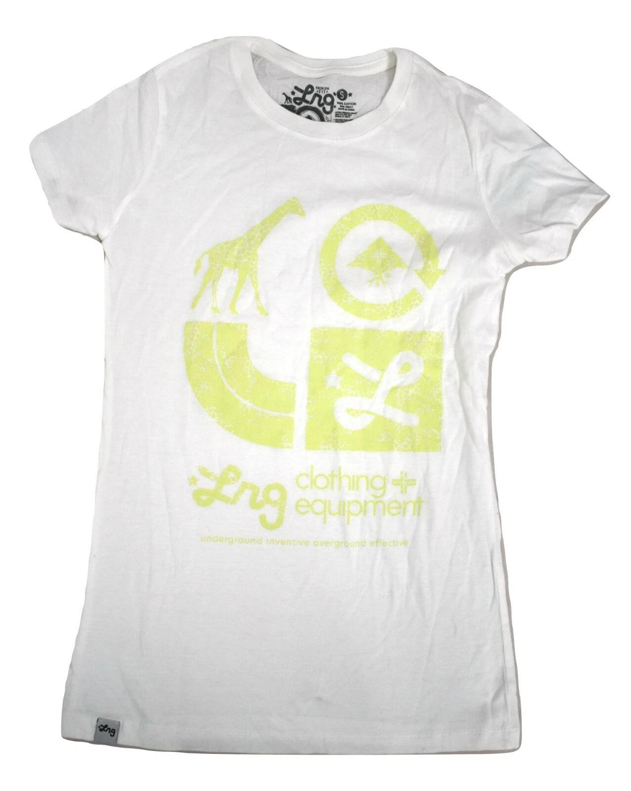LRG Lifted Research Group Womens 4 Icons Shirt New S L