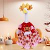 Adorable Fabric Geese Blouse Costume For Porch Yard Halloween Fall Seasonal Holiday Decorations