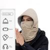 4-in-1 Warm Hat Warm Mask Hat Scarf Set New Pullover Cap  Autumn Winter