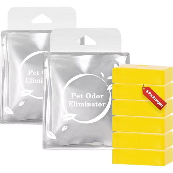 Sarosora Odor Eliminator for PETKIT/Meowant/UBPET Self Cleaning Cat Litter Box, Litter Deodorizer, Urine Odor Absorber Control(6 Pcs)