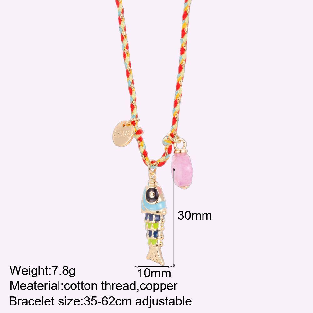 Collana Pesce Stile Boho Y2K per Donna Set da 3 Pezzi Carino Choker Stella Cuore Collari in Pietra Naturale Gioielli Estivi Trendy da Donna a Catena Lunga