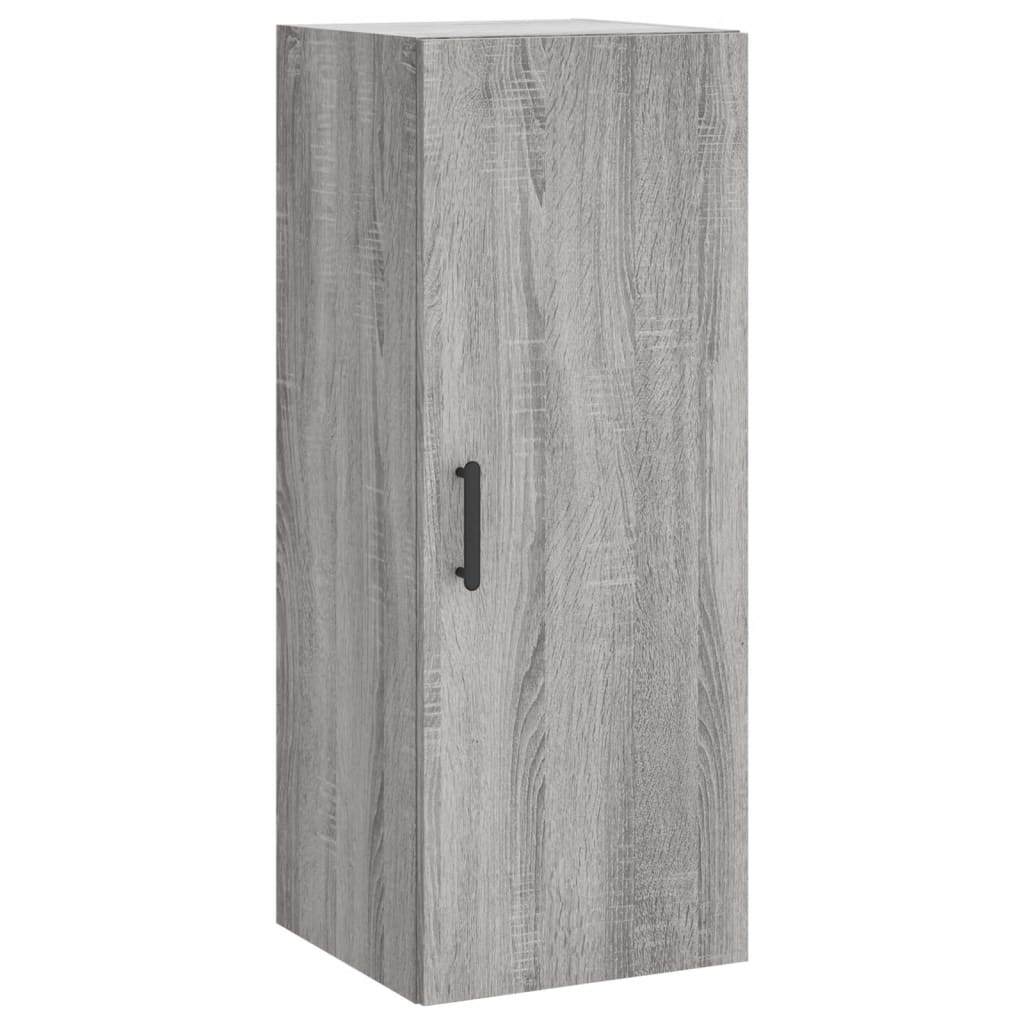 Highboard Gray Sonoma 34.5 x 34 x 180 cm Engineered Wood