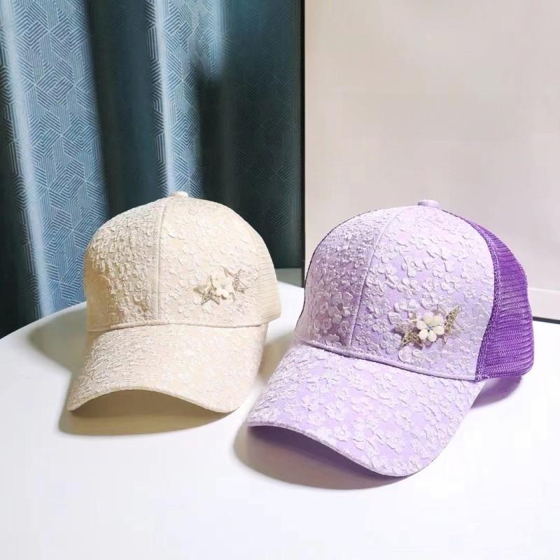 Spring Summer Mesh Baseball Cap With Rhinestones And Star Embellishments For Womens Sun Protection