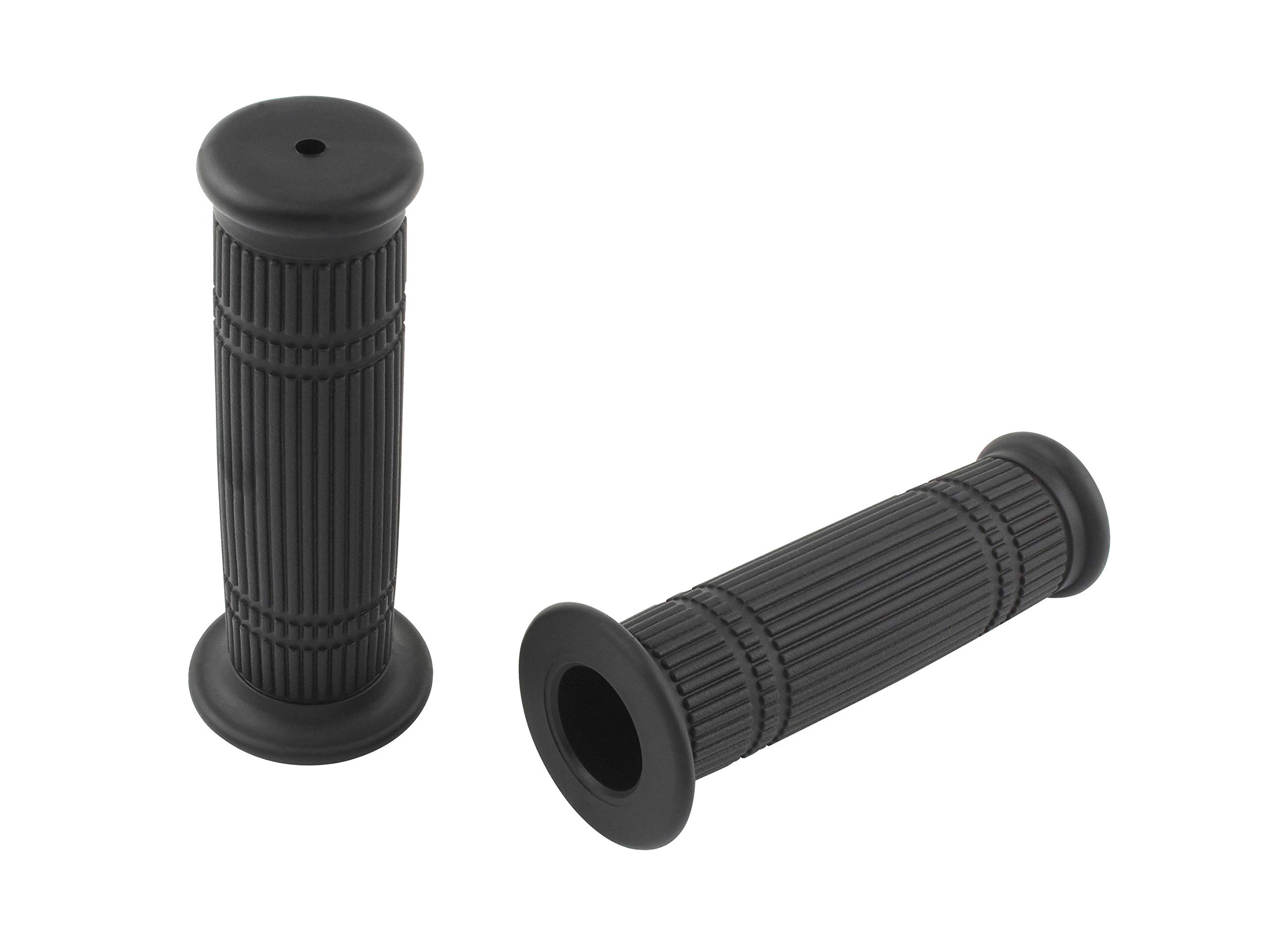 

POSH 010372-GL Motorcycle Gear Line Grip for 0.9 inch (22.2 mm) Handles, Black чёрный