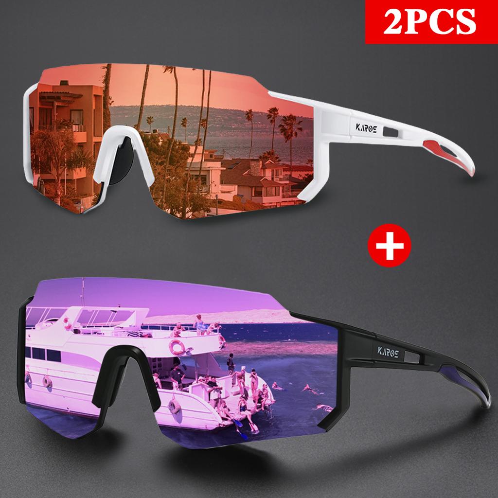 Karos New Men'S Bicycle Sunglasses Women'S Outdoor Cycling Glasses Mtb Driving Eyewear Sports Running Hiking Uv400 Eyewear