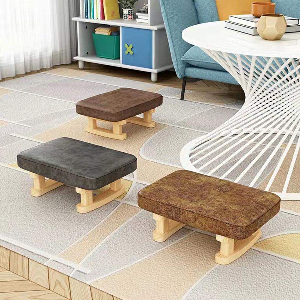 Kleiner Hocker Abnehmbar Waschbar Ersatz Rechteckig Rutschfest Schwerlast Atmungsaktiv Wohnzimmerstuhl Schuhbank